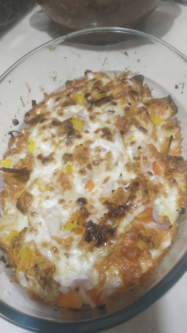 Delicious Cheese Nachos prepared by COOX