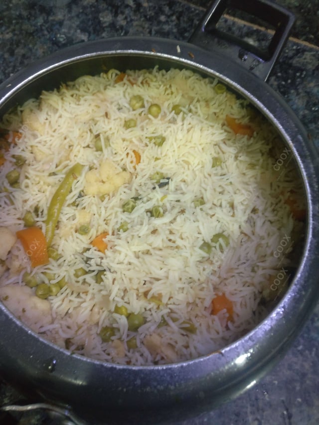 Delicious Veg Pulao prepared by COOX