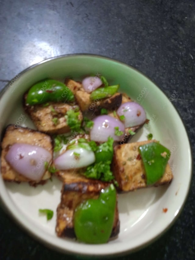 Delicious Paneer Shashlik prepared by COOX