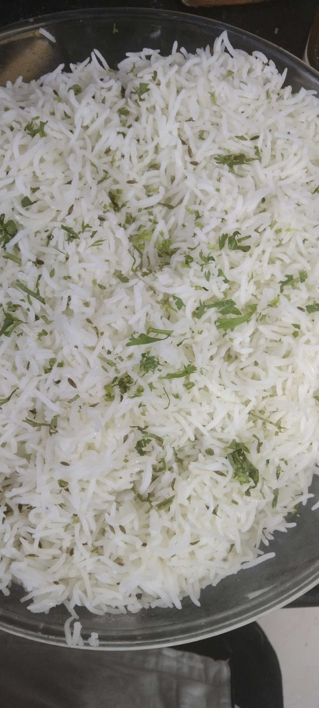 Delicious Jeera Rice prepared by COOX