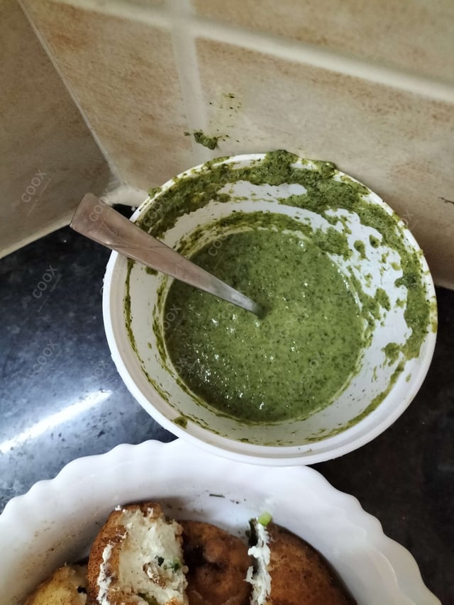 Delicious Green Chutney prepared by COOX