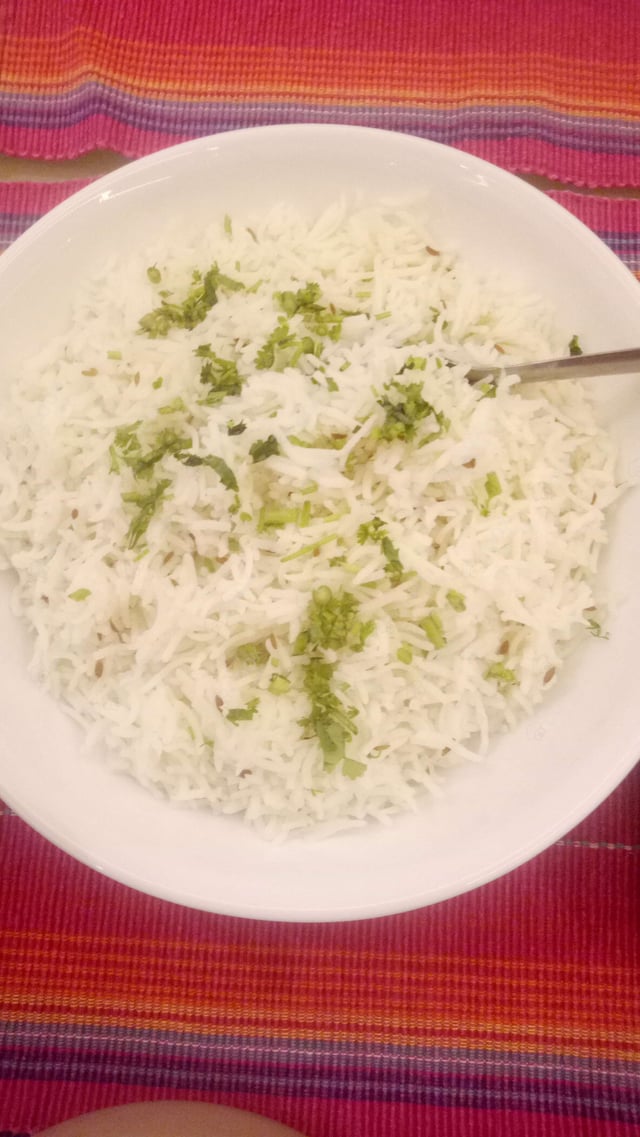 Delicious Jeera Rice prepared by COOX