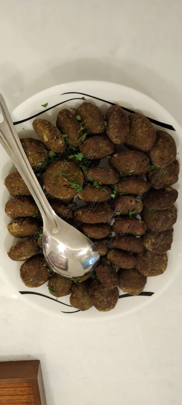 Delicious Hariyali Kebab prepared by COOX