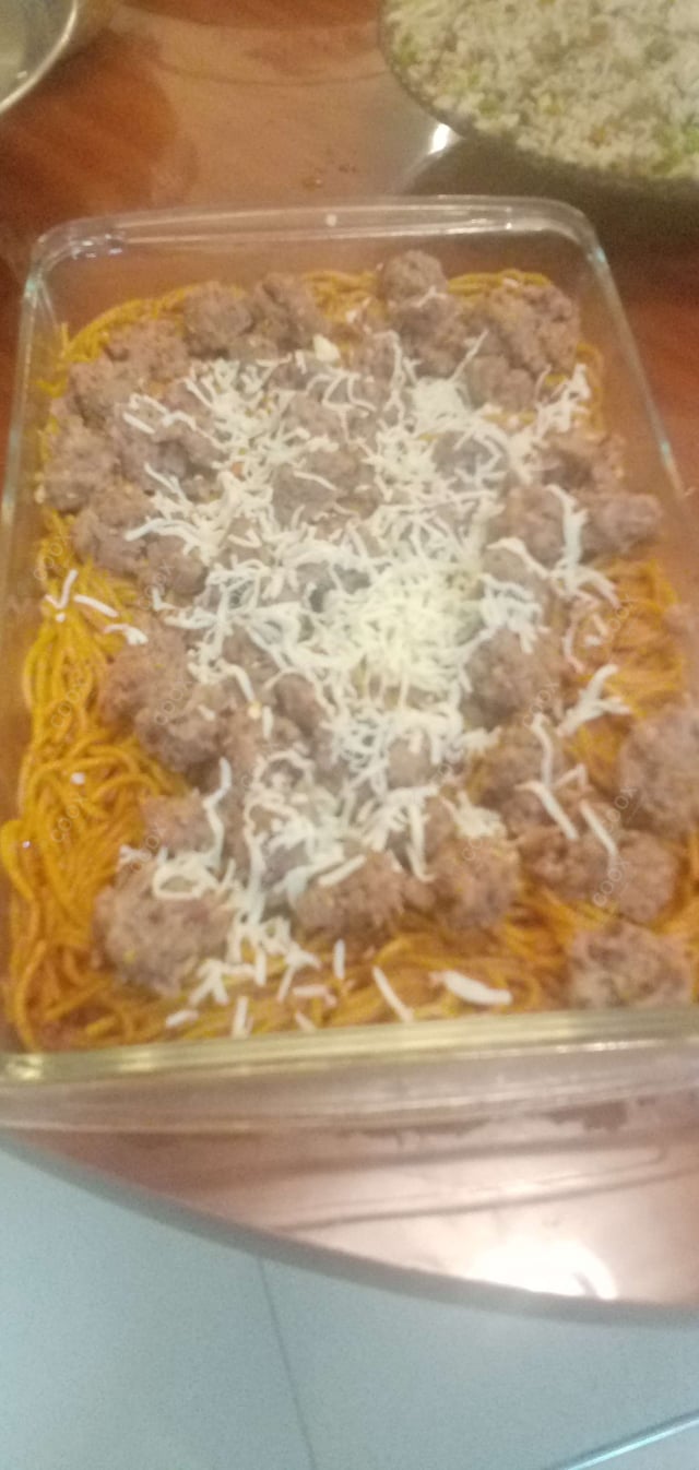 Delicious Spaghetti with Meatballs prepared by COOX