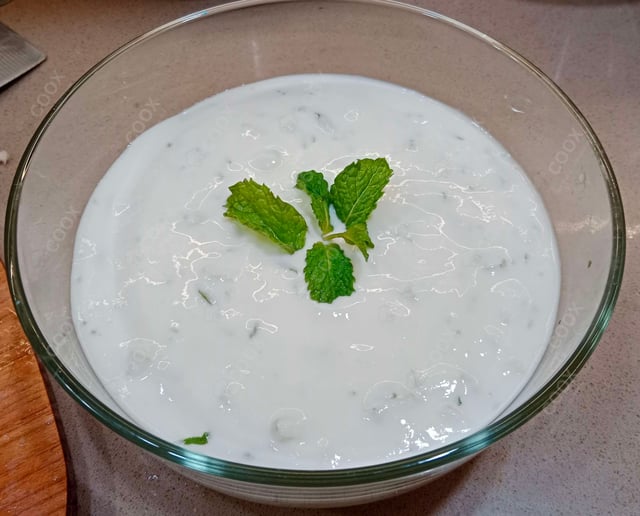 Delicious Cucumber Raita prepared by COOX