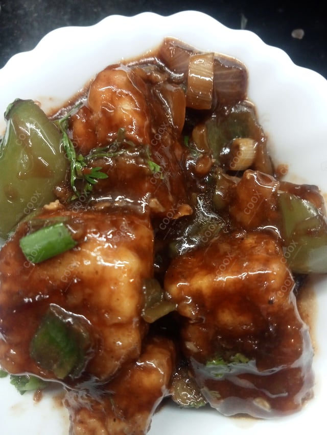 Delicious Chilli Paneer (Gravy) prepared by COOX