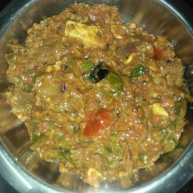 Delicious Kadhai Paneer prepared by COOX