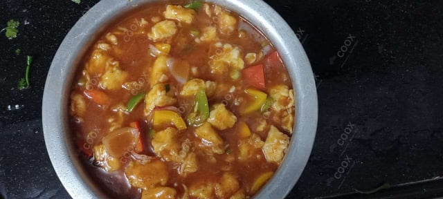 Delicious Chilly Paneer (Gravy) prepared by COOX