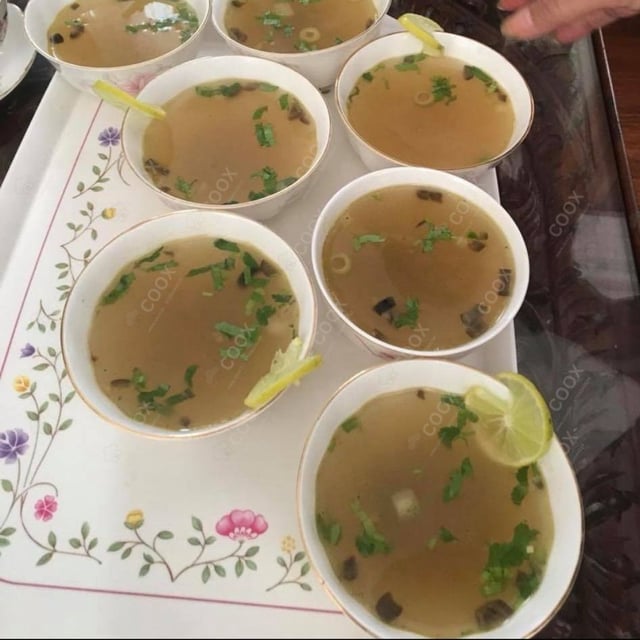 Delicious Lemon Coriander Soup prepared by COOX