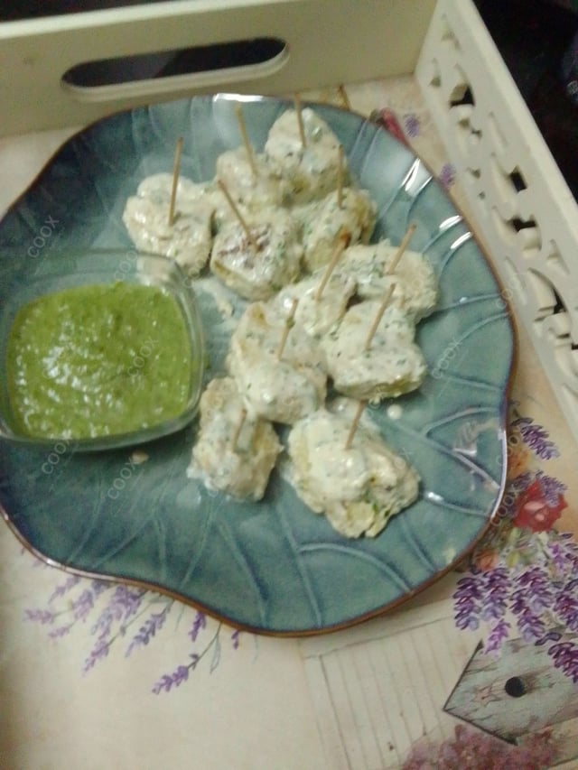 Delicious Murgh Malai Tikka prepared by COOX