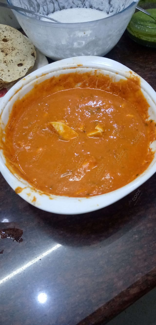 Delicious Paneer Lababdar prepared by COOX