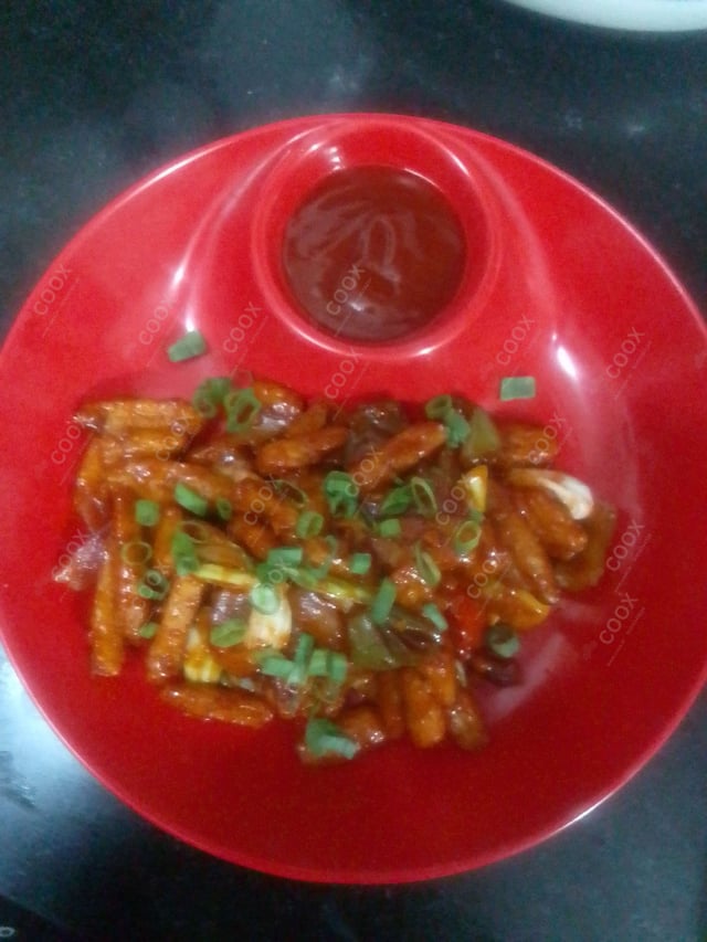 Delicious Crispy Chilli Baby Corn prepared by COOX