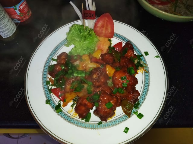 Delicious Chilly Chicken prepared by COOX