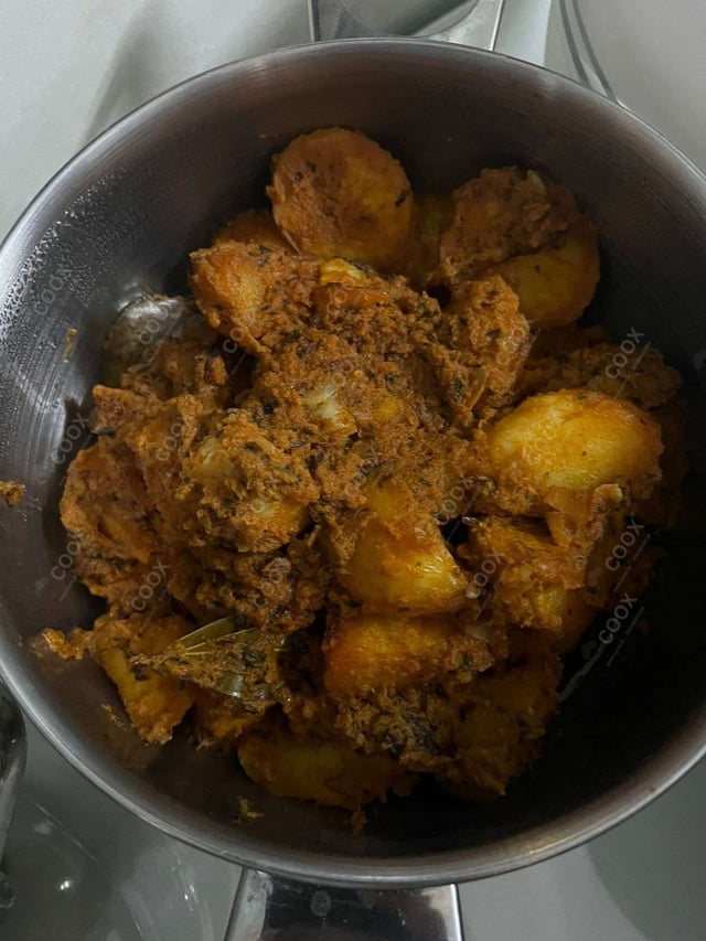 Delicious Dum Aloo prepared by COOX