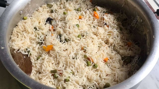 Delicious Veg Pulao prepared by COOX