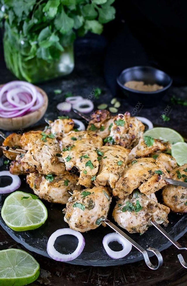 Delicious Murgh Malai Tikka prepared by COOX