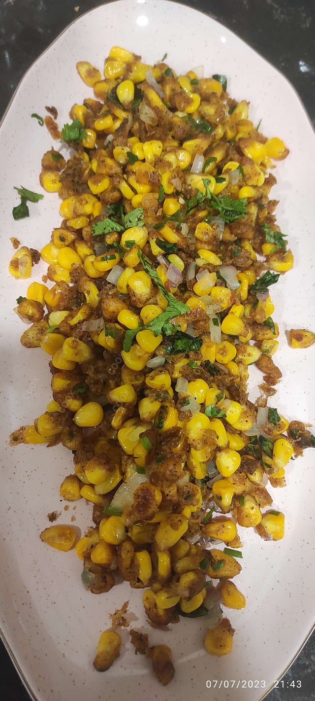 Delicious Crispy Fried Corn prepared by COOX