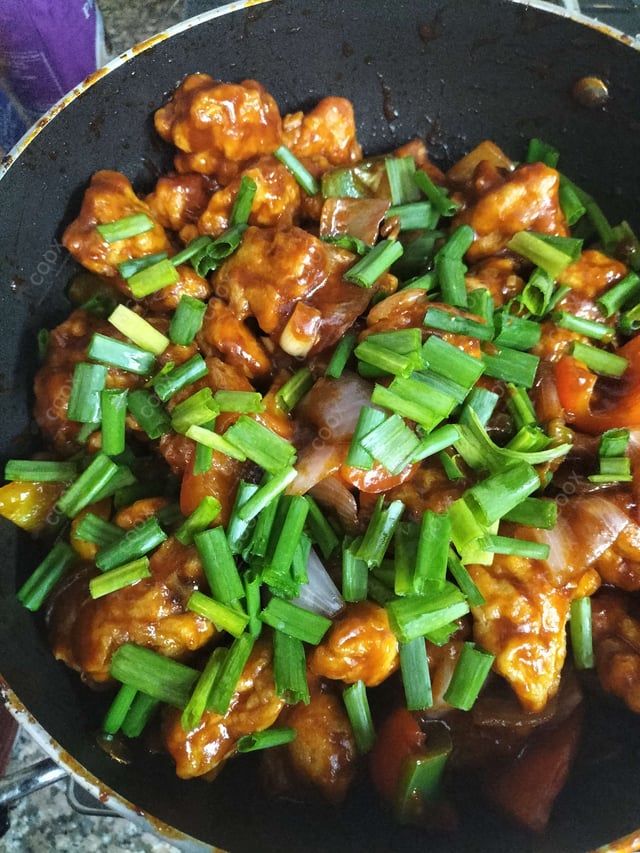 Delicious Chilly Chicken prepared by COOX