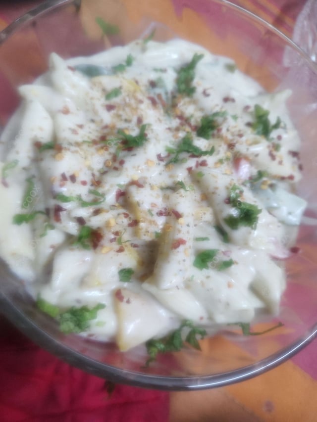 Delicious Pasta in White Sauce prepared by COOX