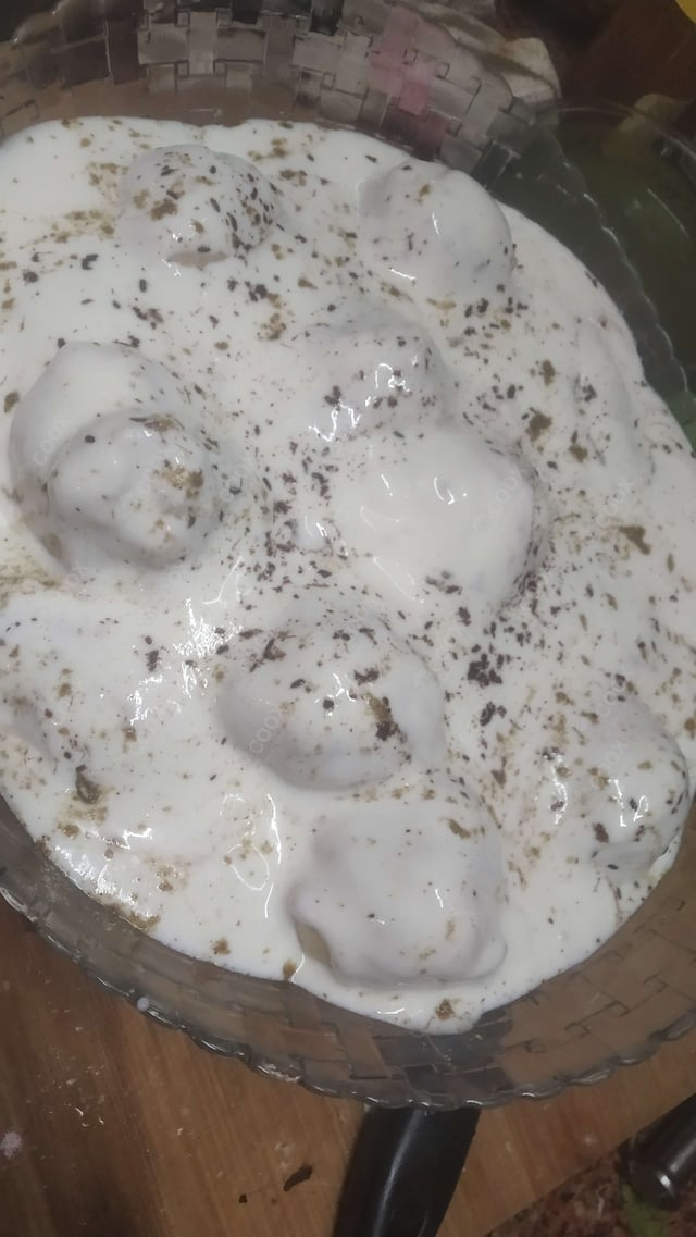 Delicious Dahi Bhalla prepared by COOX