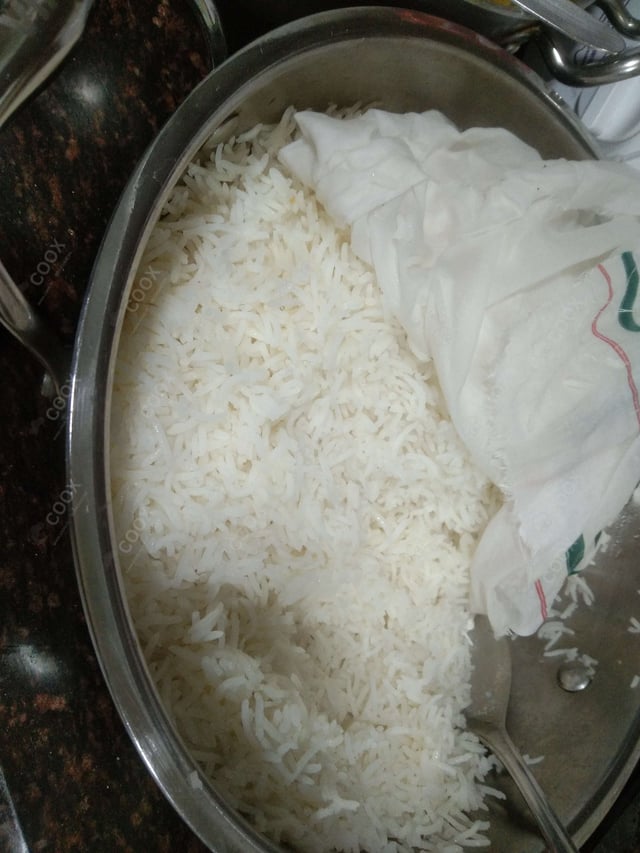 Delicious Steamed Rice prepared by COOX