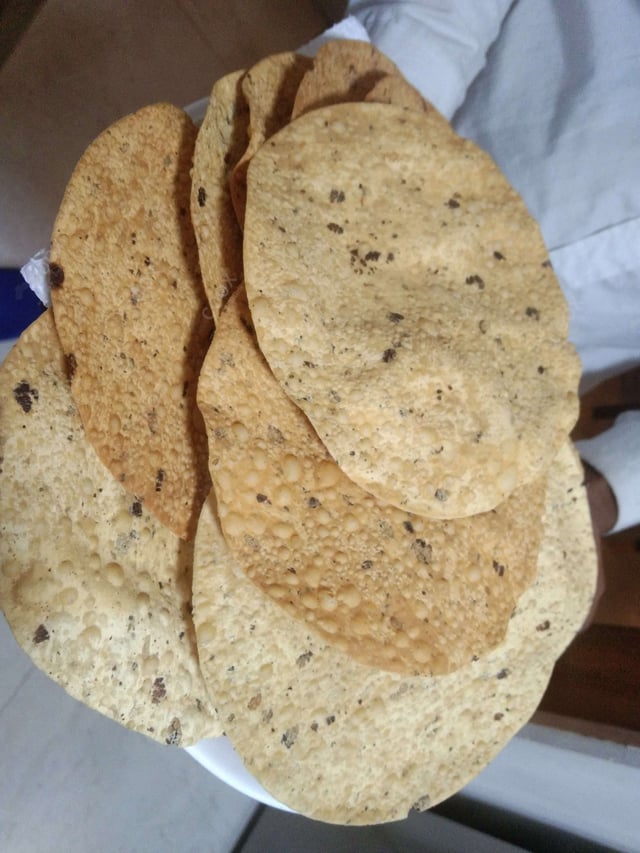 Delicious Salad, Papad prepared by COOX