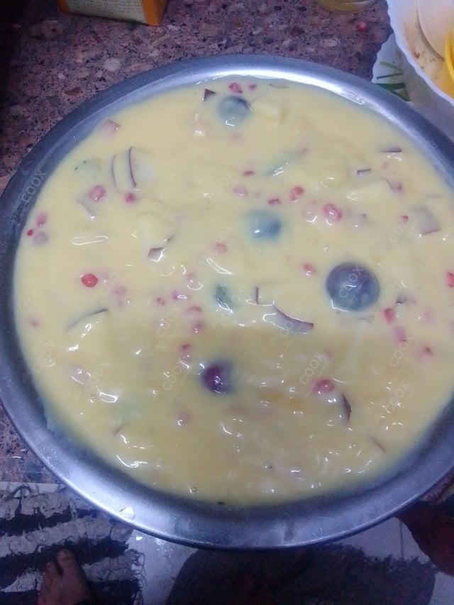 Delicious Fruit Custard prepared by COOX