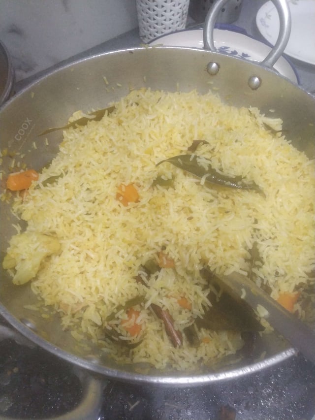 Delicious Veg Biryani prepared by COOX