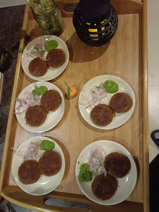 Delicious Veg Galouti Kebab prepared by COOX