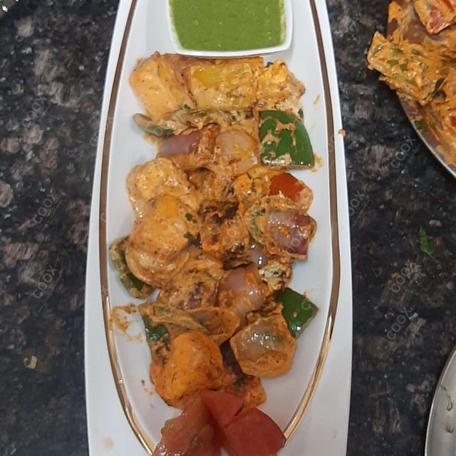 Delicious Paneer Tikka prepared by COOX