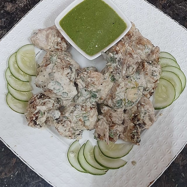 Delicious Chicken Malai Tikka prepared by COOX