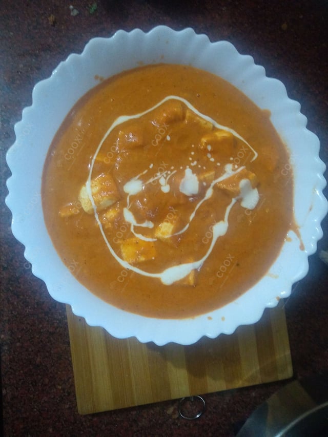 Delicious Shahi Paneer prepared by COOX