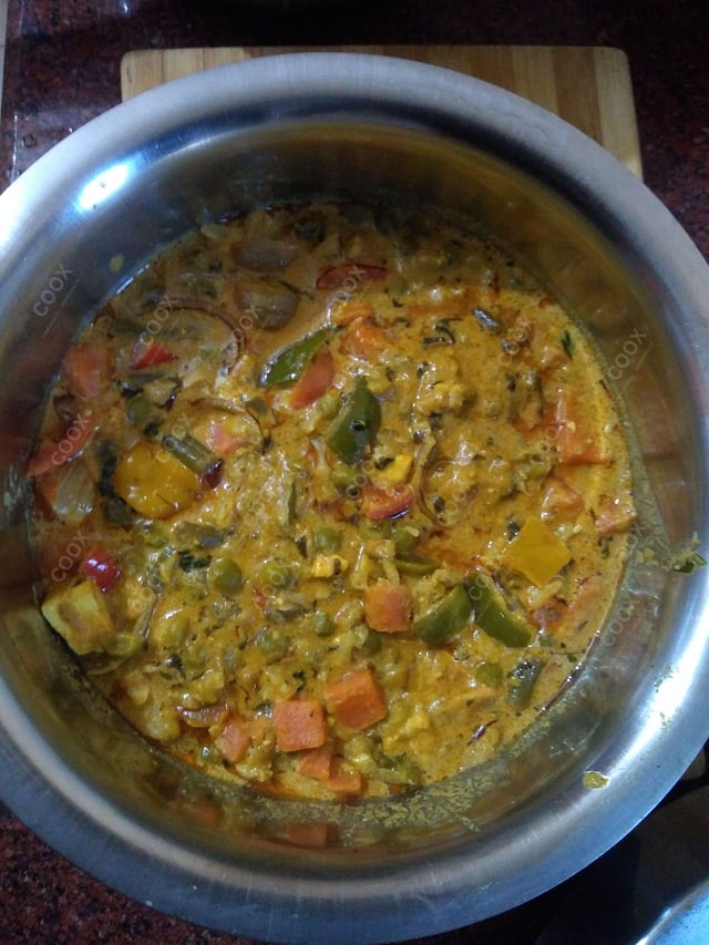 Delicious Veg Korma prepared by COOX