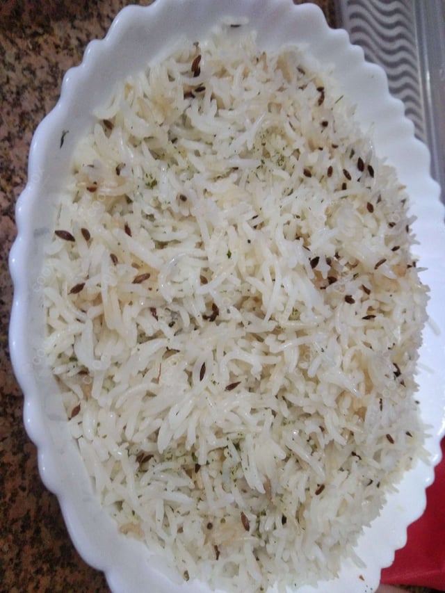 Delicious Jeera Rice prepared by COOX