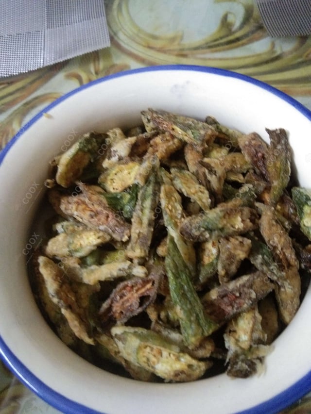 Delicious Kurkuri Bhindi prepared by COOX