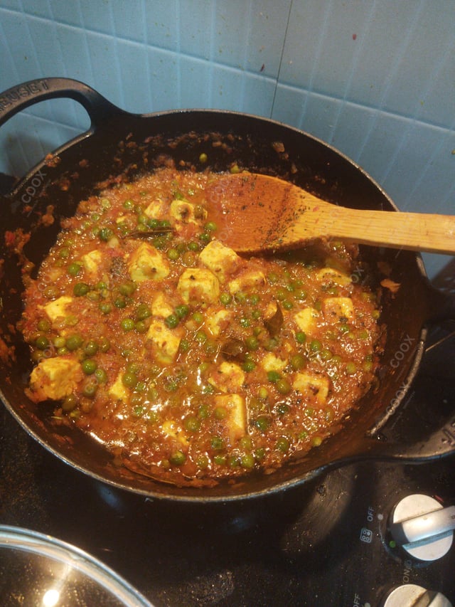 Delicious Matar Paneer prepared by COOX