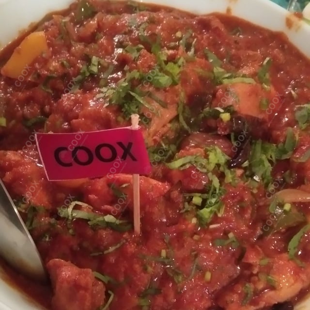 Delicious Kadhai Chicken prepared by COOX