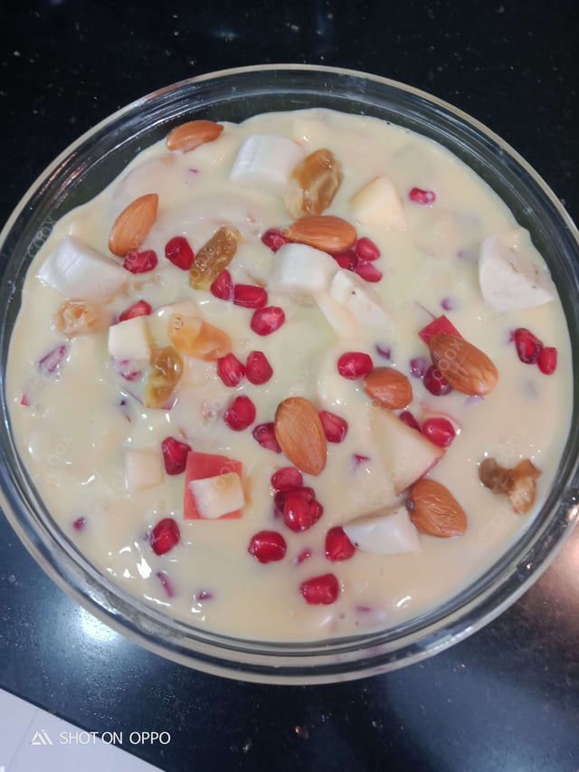 Delicious Fruit Custard prepared by COOX