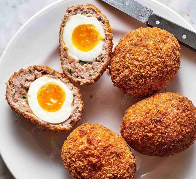 Delicious Scotch Eggs prepared by COOX