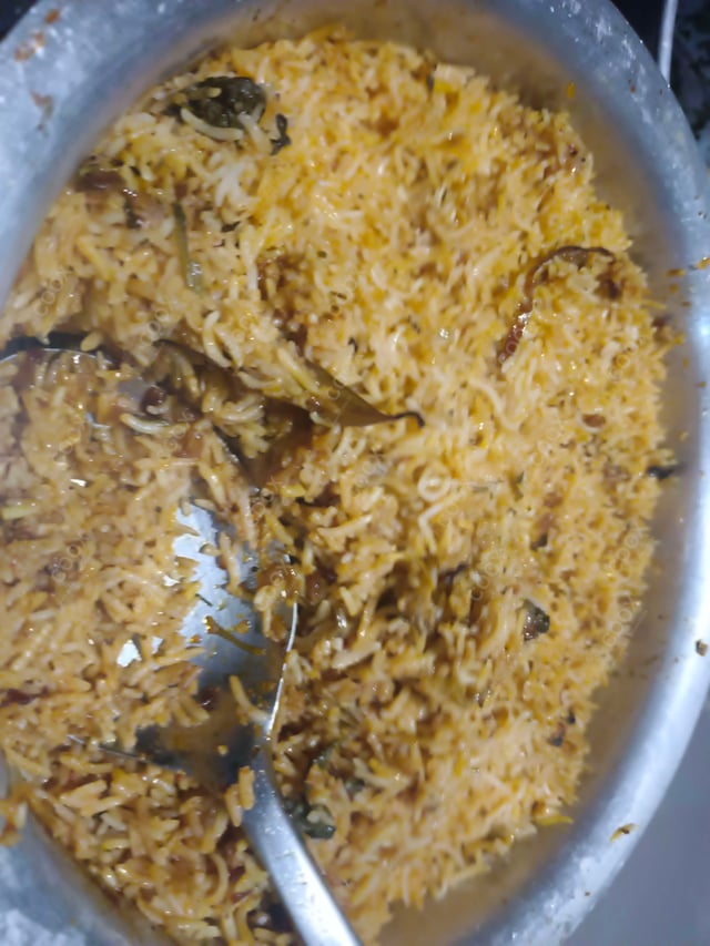 Delicious Chicken Biryani prepared by COOX