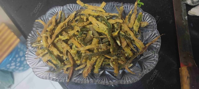 Delicious Kurkuri Bhindi prepared by COOX