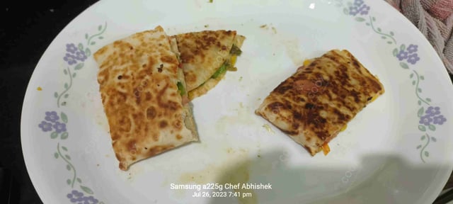 Delicious Veg Quesadillas prepared by COOX