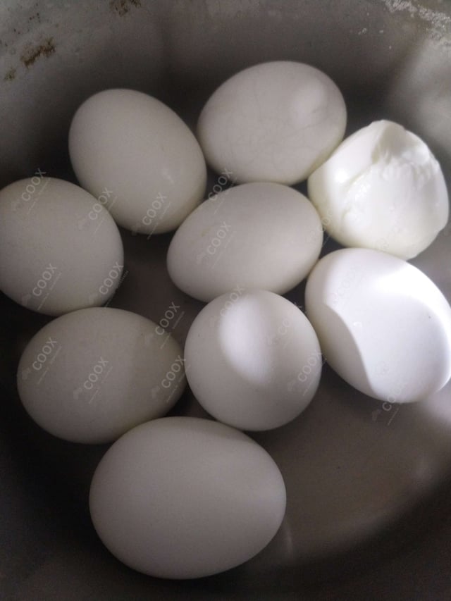 Delicious Boiled Eggs prepared by COOX