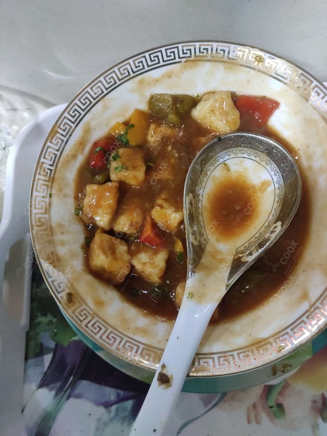 Delicious Chilli Paneer (Gravy) prepared by COOX