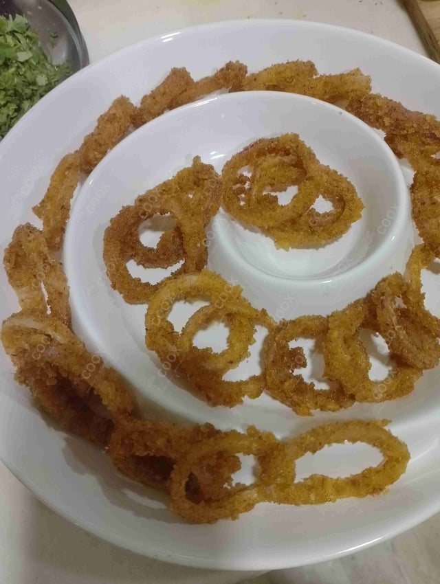 Delicious Onion Rings prepared by COOX