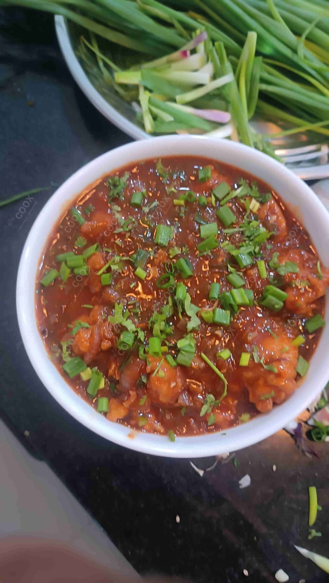 Delicious Chicken Manchurian (Gravy) prepared by COOX