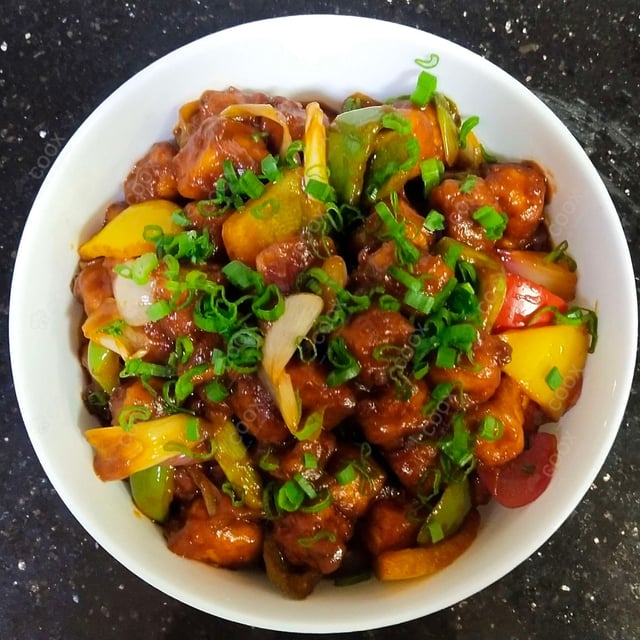 Delicious Chilly Chicken prepared by COOX