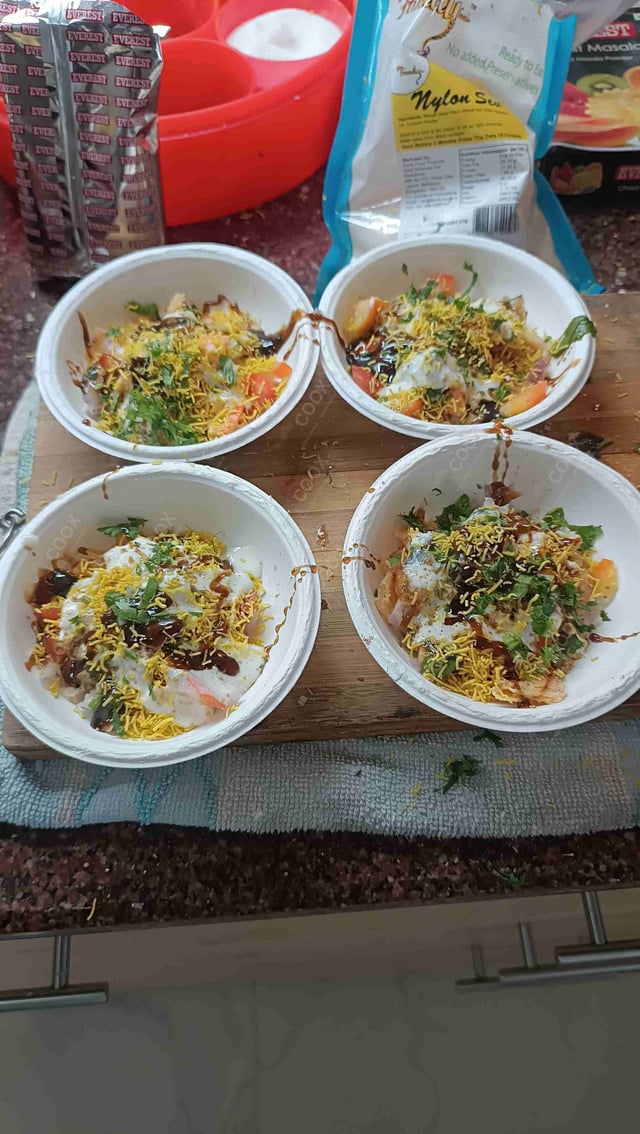 Delicious Papdi Chaat prepared by COOX