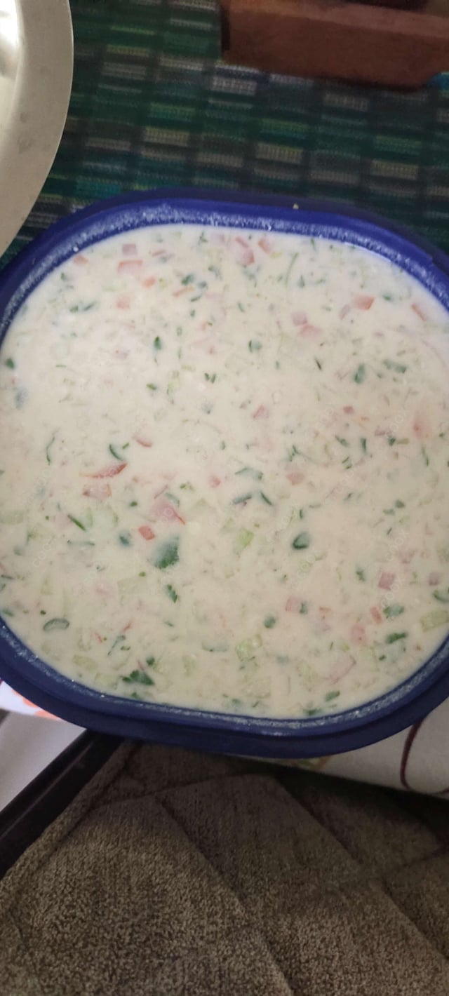 Delicious Mix Veg Raita prepared by COOX