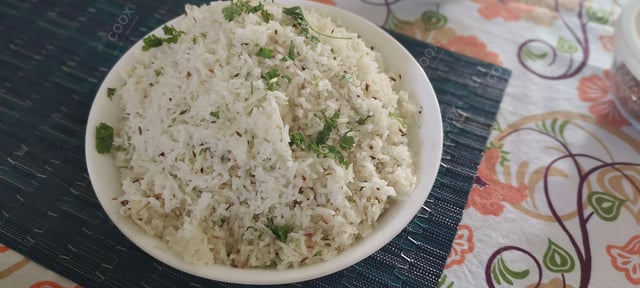 Delicious Jeera Rice prepared by COOX